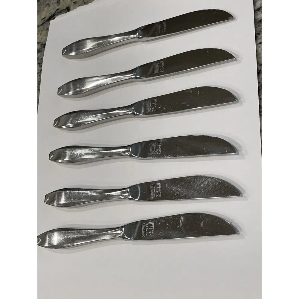 Vintage HOFFRITZ‎ 6 Knife Set 8.25